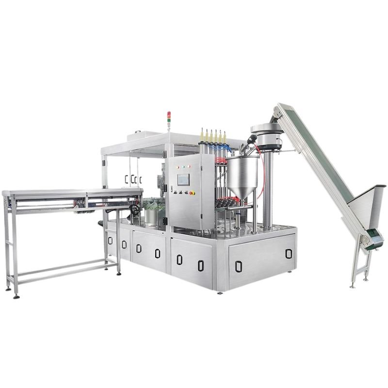 Automatic Spout Pouch Filling Machine b