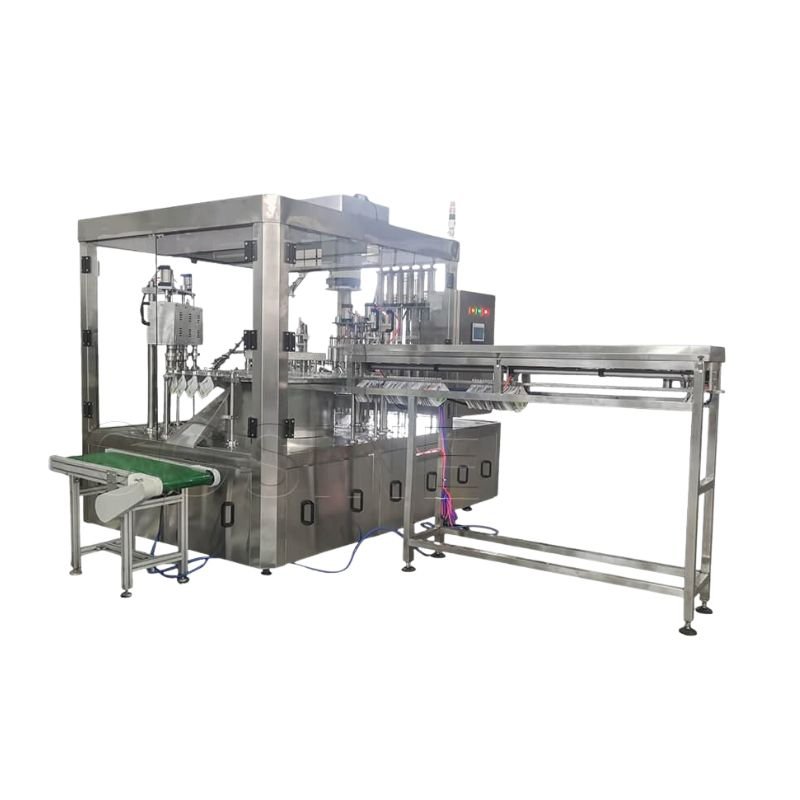 Automatic Spout Pouch Filling Machine c