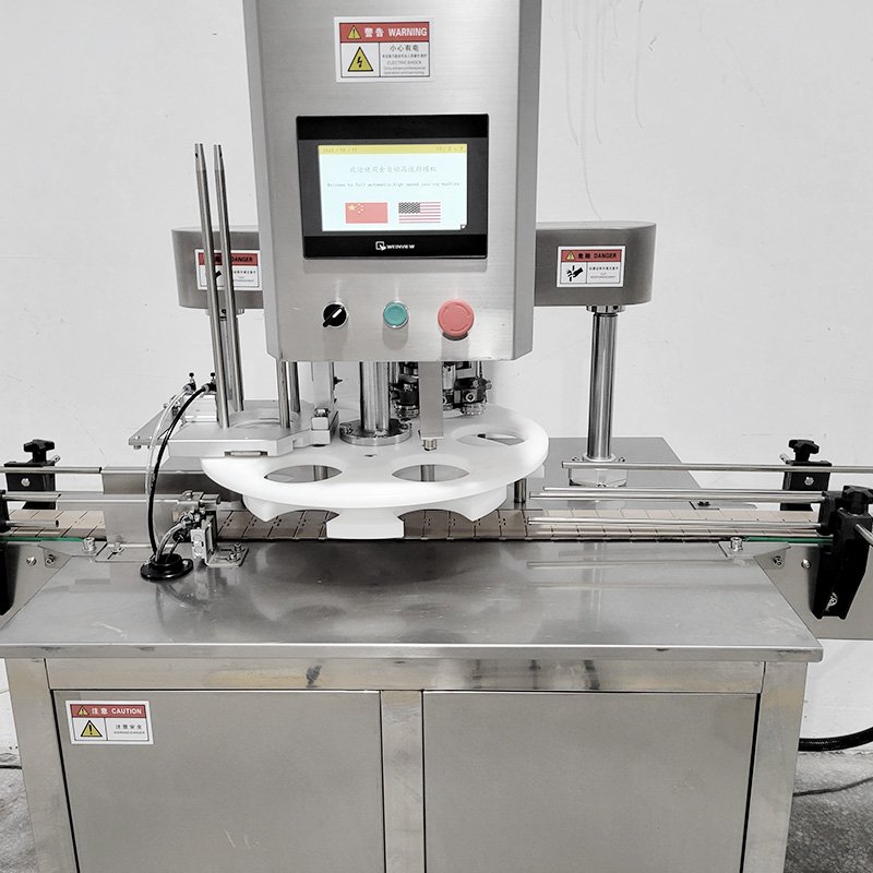 Automatic can sealing machine