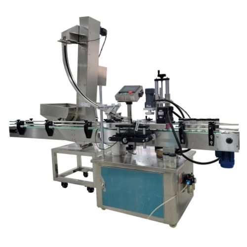 Automatic cap covering capping machine