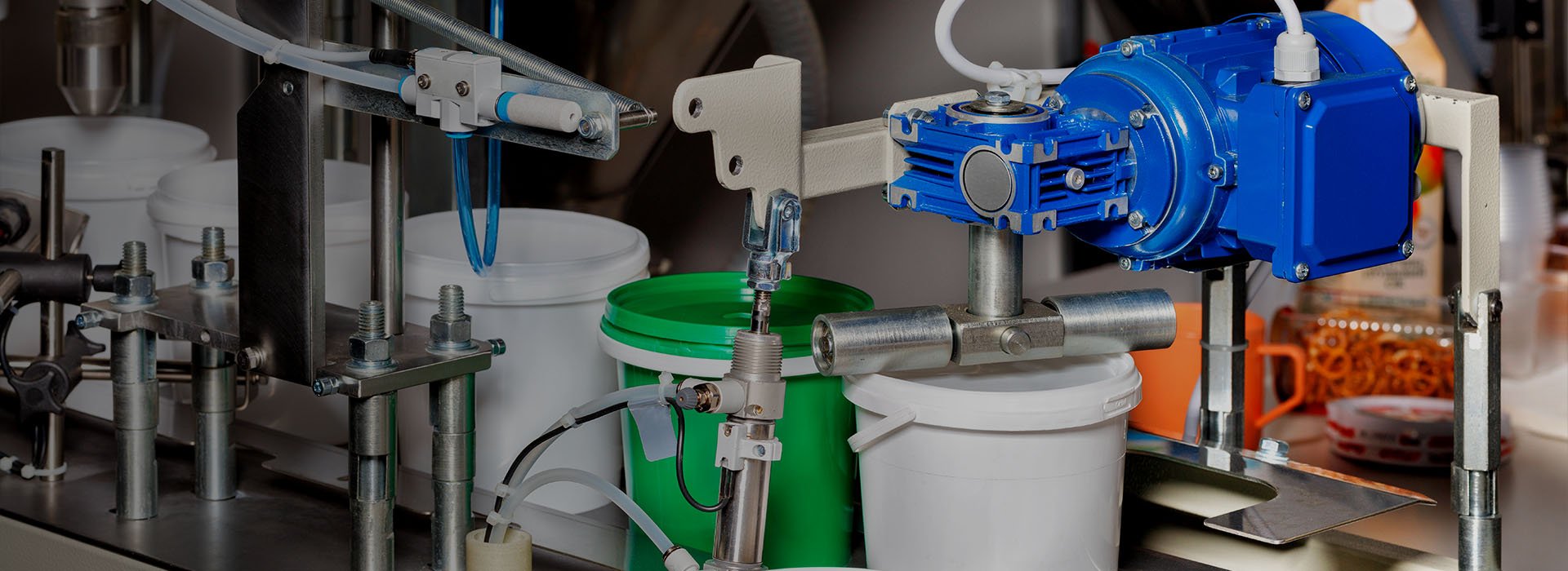 Drum filling machine