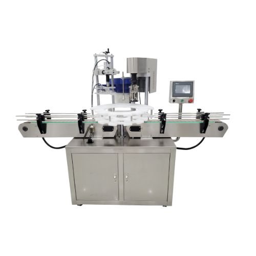 Rotary Aluminum Caps Sealing Machine