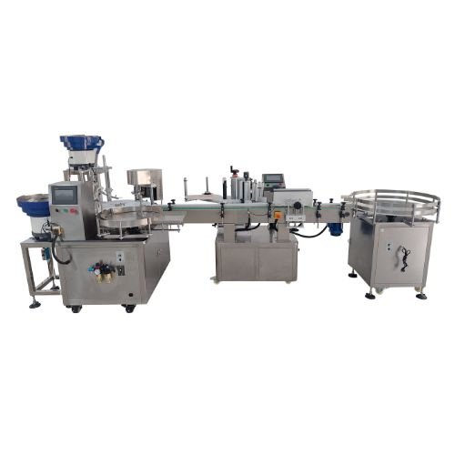 Vials Filling Capping Labeling Line