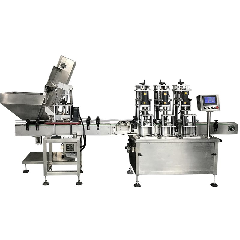 X-XG-V300 automatic vacuum capping machine