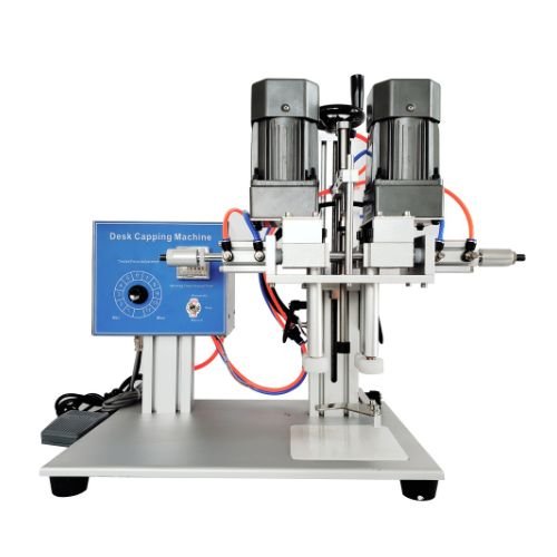 Máquina taponadora de cuatro cabezales X-XG6100
