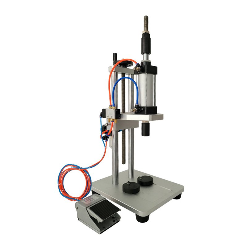 X-XG90 pneumatic caps pressing machine