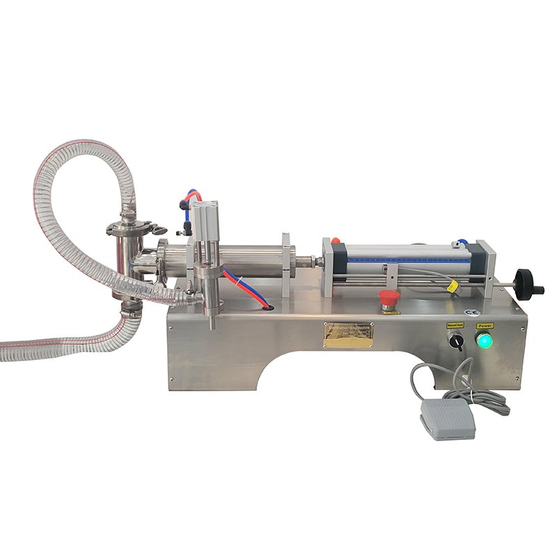 Máquina de llenado neumático de pistón de líquido X-Y1