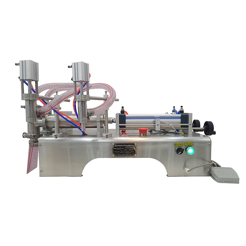 Máquina de llenado neumático de pistón de líquido X-Y2